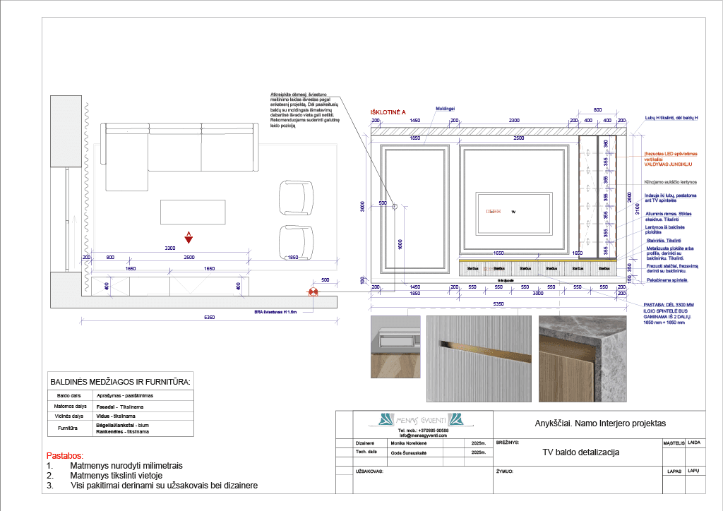 Korpusinių baldų projektavimas 16