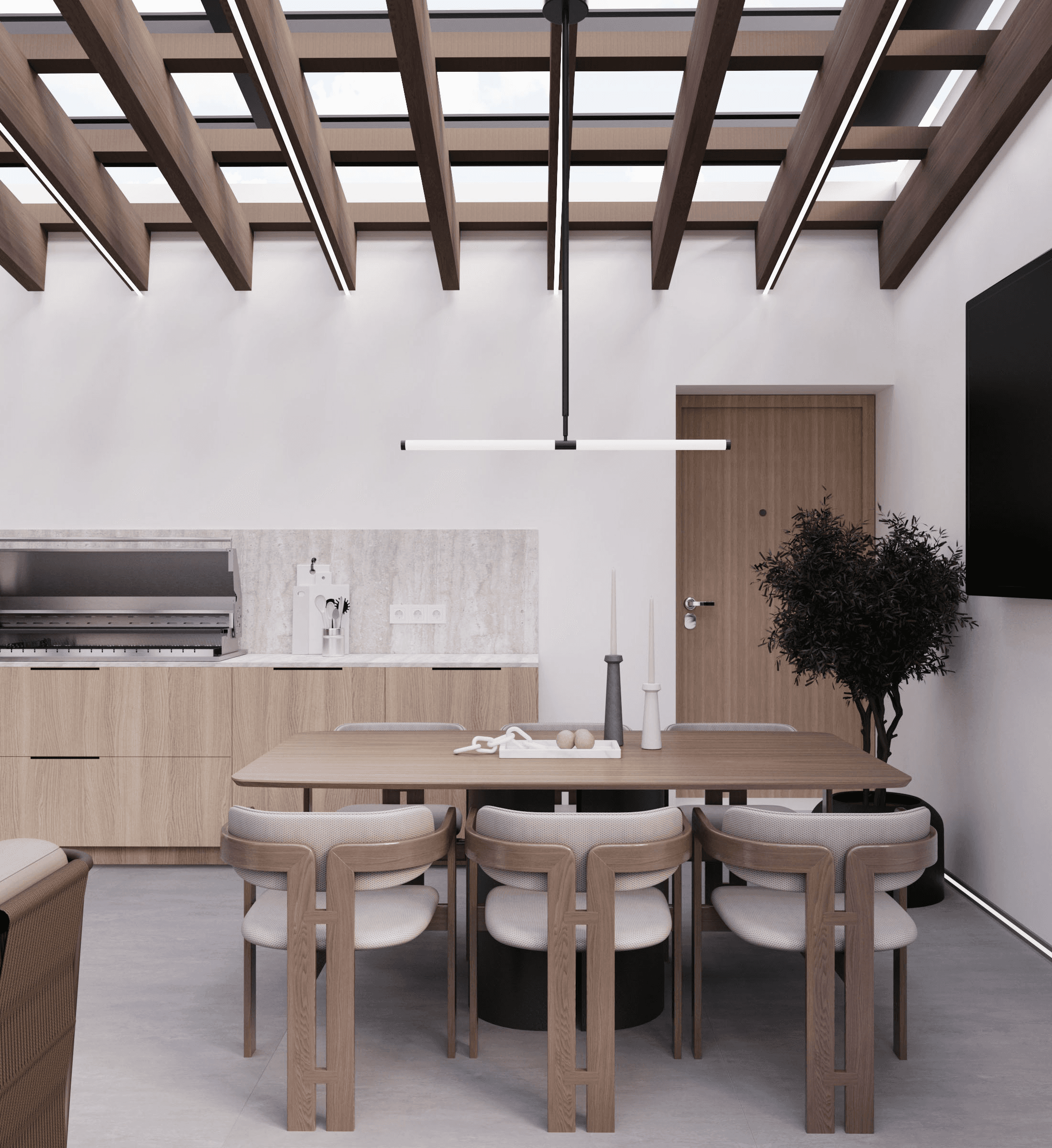 Birutės gatvės Žveryne buto renovacijos projektas 8