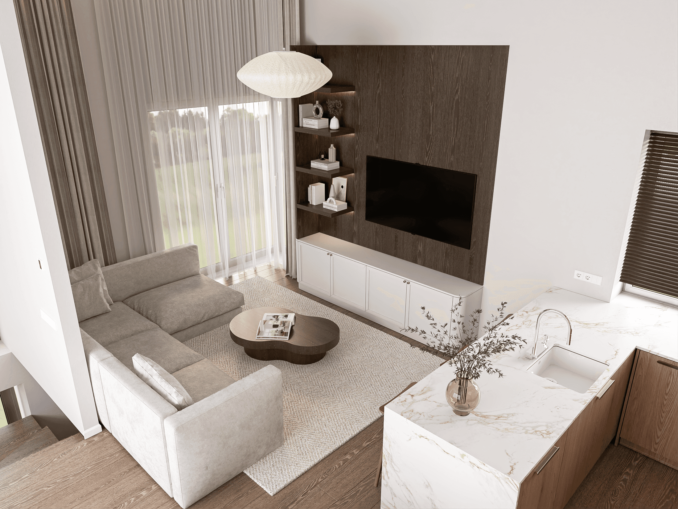 Birutės gatvės Žveryne buto renovacijos projektas 4